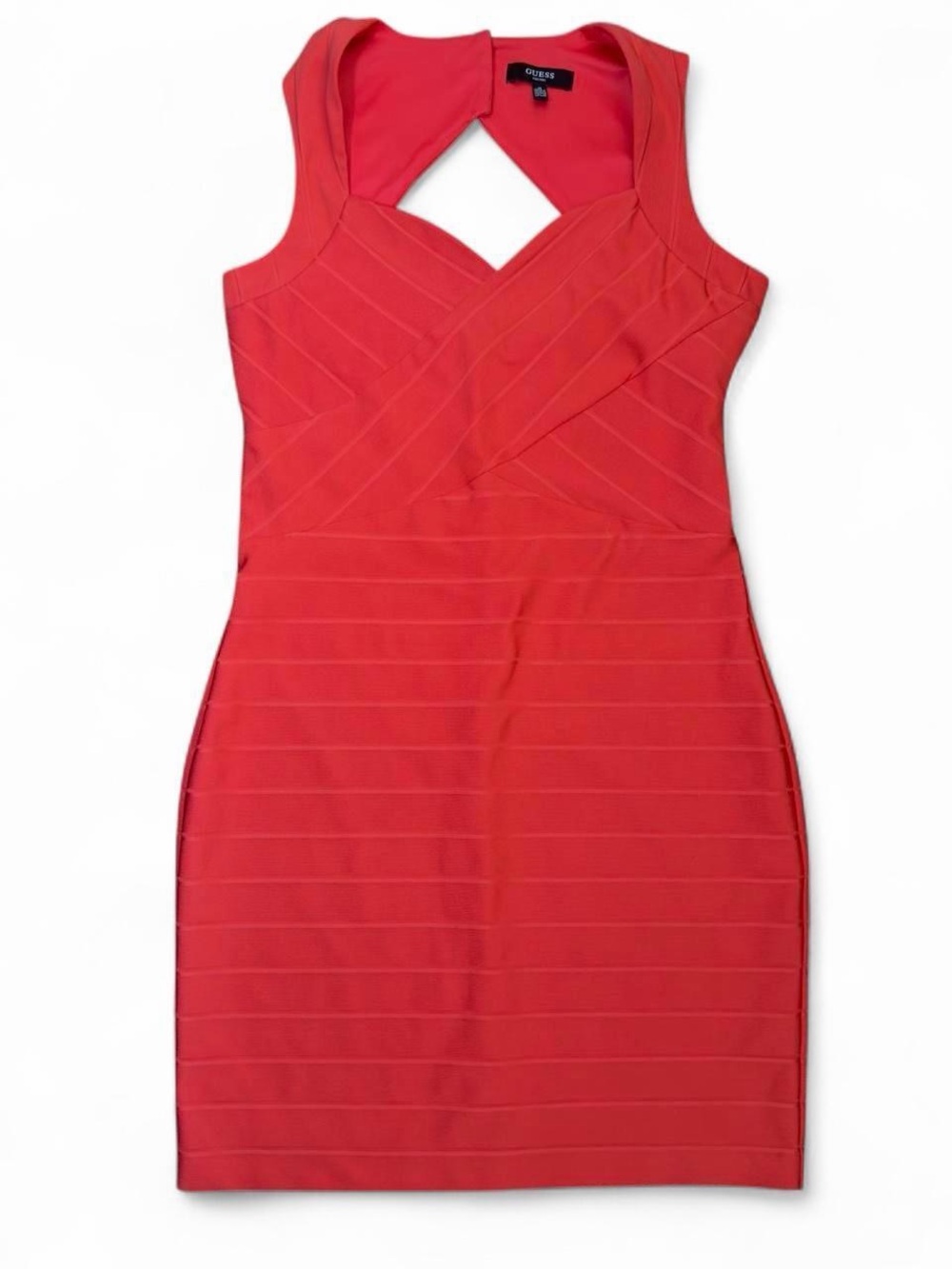 Guess Red Bandage Dress Size 14